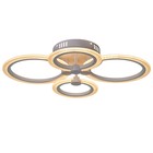 Люстра с ПДУ 59119/4WT LED 80 Вт 3000-6000К диммер белый 60×40×10 см BayerLux - фото 3753394