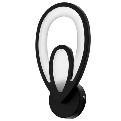 Бра 59125/1BK LED 18 Вт 3000/6000К черный 19×7.5×29 см