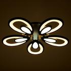 Люстра с ПДУ 59125/5BK LED 90+90Вт 3 режима диммер черный 65х65х14 см - Фото 3