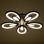 Люстра с ПДУ 59125/5BK LED 90+90Вт 3 режима диммер черный 65х65х14 см - Фото 5