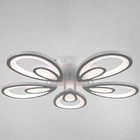 Люстра с ПДУ 59125/5WT LED 90+90 Вт 3 режима диммер белый 65×65×14 см BayerLux - Фото 2