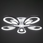 Люстра с ПДУ 59125/5WT LED 90+90 Вт 3 режима диммер белый 65×65×14 см BayerLux - Фото 3