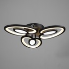 Люстра 1094/3BK LED 48Вт 3000-6000K диммер черный 50х50 см BayerLux 5310726