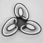 Люстра 1094/3BK LED 48Вт 3000-6000K диммер черный 50х50 см BayerLux 5310726