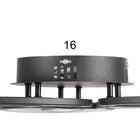 Люстра 1094/3BK LED 48Вт 3000-6000K диммер черный 50х50 см BayerLux 5310726