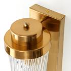 Бра 1180/2 Е14 40Вт золото 12х60 см - фото 22972554