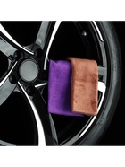 Тряпка для мытья авто, Grand Caratt, микрофибра, 350 г/м², 25×25 см, набор 2 шт. - Фото 4