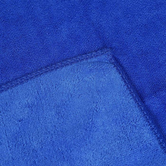 Тряпка для мытья авто, Grand Caratt, микрофибра, 350 г/м², 40×50 см, синяя - фото 1908680356