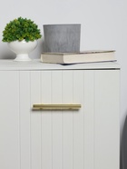 Ручка рейлинг ТУНДРА BISTRO, d=12 мм, м/о 96 мм, цвет золото 5496097