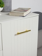 Ручка рейлинг ТУНДРА BISTRO, d=12 мм, м/о 96 мм, цвет золото 5496097