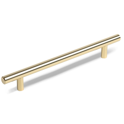 Ручка рейлинг ТУНДРА BISTRO, d=12 мм, м/о 160 мм, цвет золото