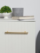 Ручка рейлинг ТУНДРА BISTRO, d=12 мм, м/о 192 мм, цвет золото 5496100