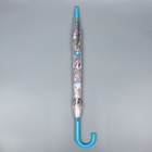 Зонт - трость полуавтоматический «Единороги», 8 спиц, R = 43 см, цвет МИКС - Фото 10