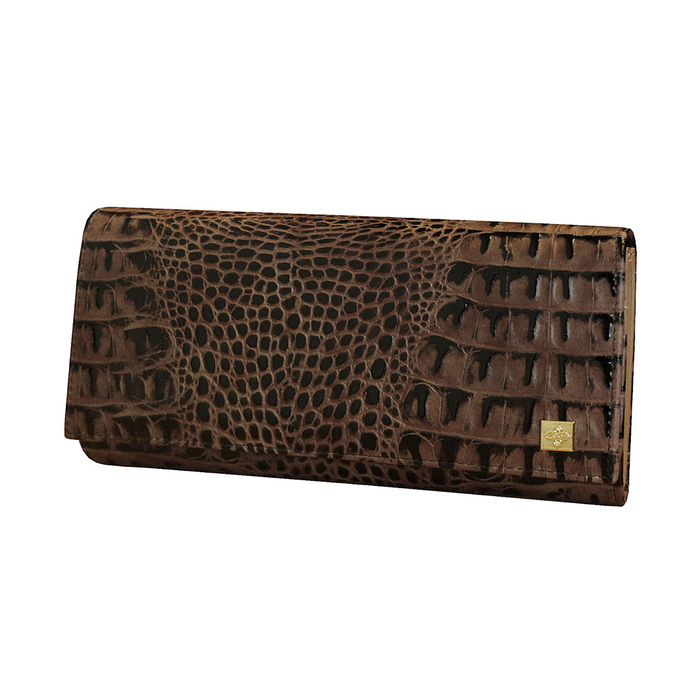 

Кошелек с рамочным замком XL Loricata Brun