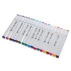 Набор маркеров для скетчинга двусторонние 36 штук/36 цветов - фото 30791358