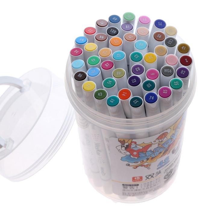 Набор маркеров для скетчинга двусторонние 48 штук/48 цветов купить в ЧитеМаркеры для скетчинга в интернет-магазине Чита.дети (5553958)