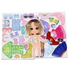 Магнитная игра «Одевашки. Модная девчонка. Ксюша» - Фото 1