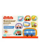 Пазлы-контуры «Транспорт», половинки 6912363