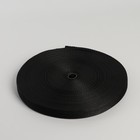 Стропа, 20 мм, 50 м, цвет чёрный - Фото 4