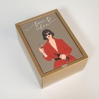 Коробка подарочная складная, упаковка, «GIRL», 20 х 15 х 10 см - фото 318506857