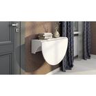 Стол подвесной раскладной «Прованс», 780×240(660)х216 мм, цвет белый - Фото 1