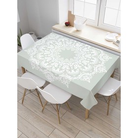 Скатерть на стол «Классический орнамент», прямоугольная, сатен, размер 120х145 см