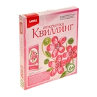 Открытка "Праздничный букет" квиллинг - Фото 2