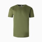 Футболка мужская однотонная, цвет хаки МИКС, размер 56 - фото 21249860