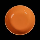 Тарелка суповая 18 см, цвет оранжевая - Фото 2