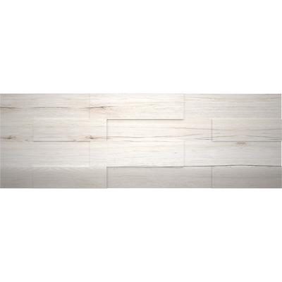 Панели стеновые МДФ STELLA 3D, цвет санремо белый, 1.13 м²