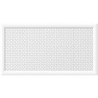 Экран для радиатора, Дамаско, белый, 150х60 см 6915229