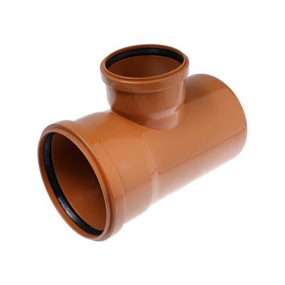 Тройник канализационный FLEXTRON, наружный, d=160×110, 90°