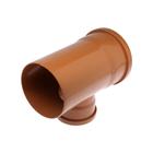 Тройник канализационный FLEXTRON, наружный, d=160×110, 90° - Фото 2