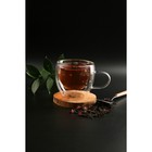 Кружка с двойными стенками Доляна «Дуо. Звёзды», 160 мл, 12.5×9×7.5 см, стекло, прозрачная - Фото 8