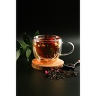 Кружка с двойными стенками Magistro «Дуо. Тропики», 160 мл, 12.5×9×7.5 см, стекло, прозрачная - Фото 7