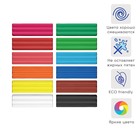 Пластилин мягкий (восковой), 12 цветов, 156 г, ErichKrause, картон, со стеком - фото 24334206