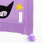 Вязаный плед «Крошка Я» Fantastic girl, 90х90 см 6243602