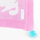 Вязаный плед «Крошка Я» Happy cats, 90х90 см - фото 49288907