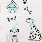 Вязаный плед «Крошка Я» Happy dogs, 90х90 см  (артикул 6243604)  большой выбор товаров оптом и в розницу по низким ценам с доставкой