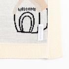 Вязаный плед «Крошка Я» Happy dogs, 90х90 см  (артикул 6243604)  большой выбор товаров оптом и в розницу по низким ценам с доставкой