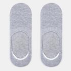 Носки женские, цвет св.серый меланж, размер 23-25 - фото 321289527