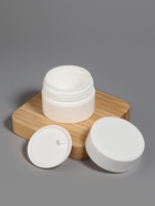 Баночка для хранения, 30 мл, d=5.3 см, белая - Фото 1