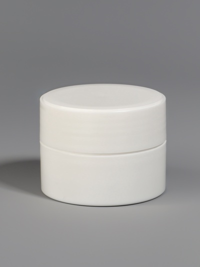 Баночка для хранения, 30 мл, d = 5,3 см, цвет белый