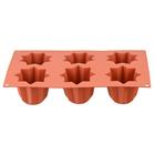 Форма для приготовления пирожных Mini pandoro, силиконовая - Фото 4