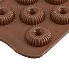 Форма для приготовления конфет Choco crown 11×24 см, силиконовая - Фото 8