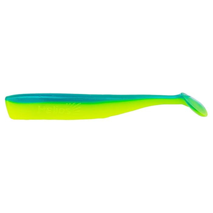 Виброхвост Helios Chebak  Blue Lime, 8 см, 7 шт. (HS-3-040) - Фото 1
