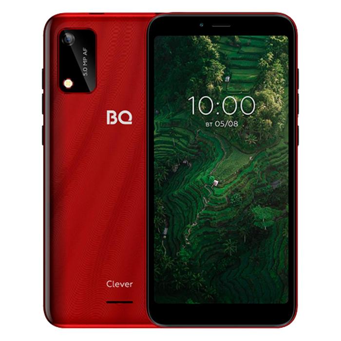 Смартфон BQ-5745L Clever, 5.7", IPS, 1Гб, 32Гб, 5 Мп, 2700 мАч, красный - фото 51320347