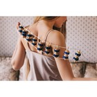 Массажёр-лента для спины, 10 звеньев, деревянный, с шипами, 86×7.5×3 см - Фото 9