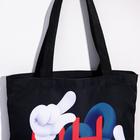 Сумка шоппер Микки и друзья, 31×1×40.5 см, отдел без молнии, без подклада - фото 32131404
