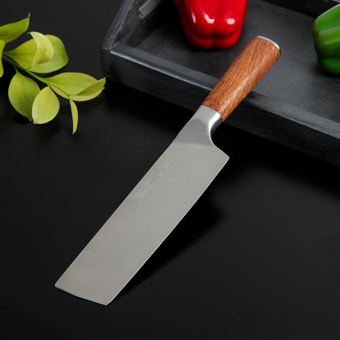 Нож - топорик кухонный Fable, 20×5,5 см - фото 1908681688